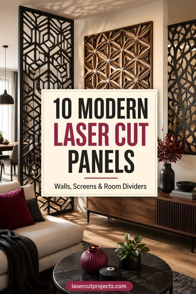 10 Modern Laser Cut Panels for Contemporary Interiors