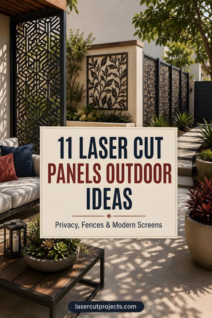 11 Laser Cut Panels Outdoor Ideas for Modern Spaces