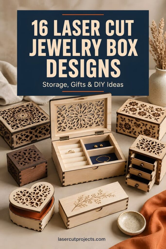 16 Laser Cut Jewelry Box Designs for Stunning DIY Projects (2) 16 Laser Cut Jewelry Box Designs for Stunning DIY Projects