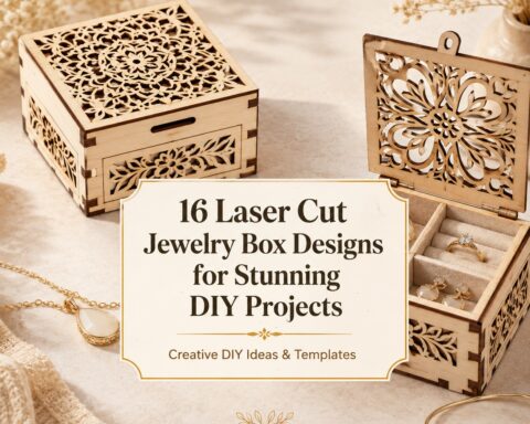 16 Laser Cut Jewelry Box Designs for Stunning DIY Projects
