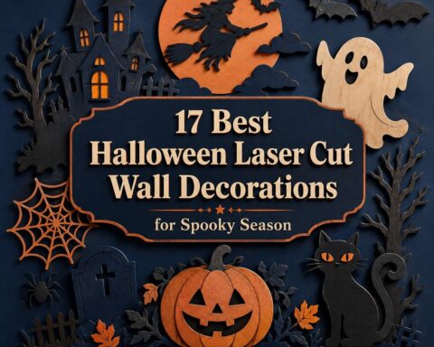 17 Best Halloween Laser Cut Wall Decorations for Spooky Season