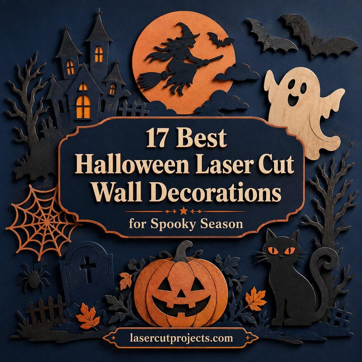 17 Best Halloween Laser Cut Wall Decorations for Spooky Season