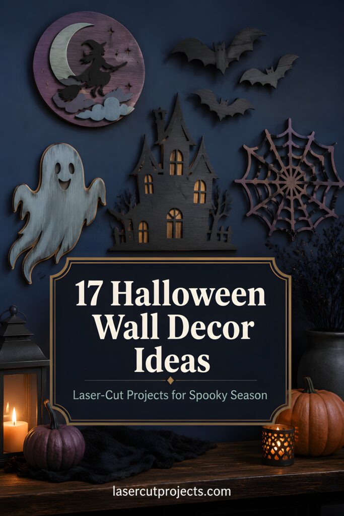 17 Halloween Wall Decor Ideas to Laser Cut Before October