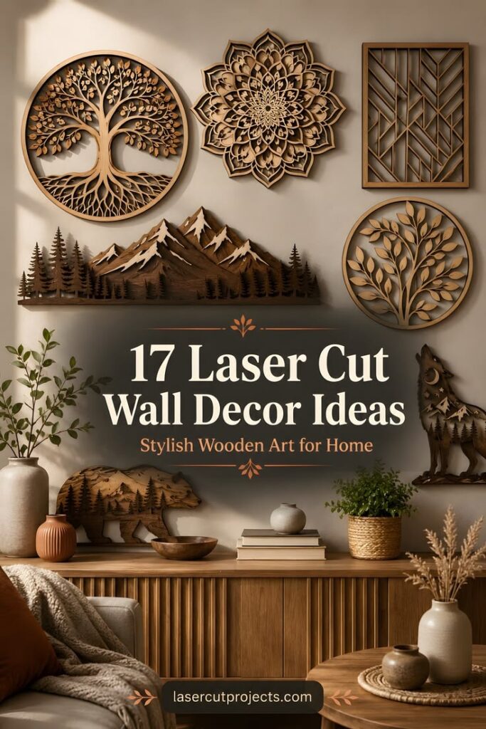 17 Laser Cut Wall Decor Ideas for a Stylish Home (2) 17 Laser Cut Wall Decor Ideas for a Stylish Home