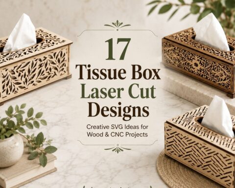 17 Tissue Box Laser Cut Designs Creative SVG Ideas for Wood & CNC Projects