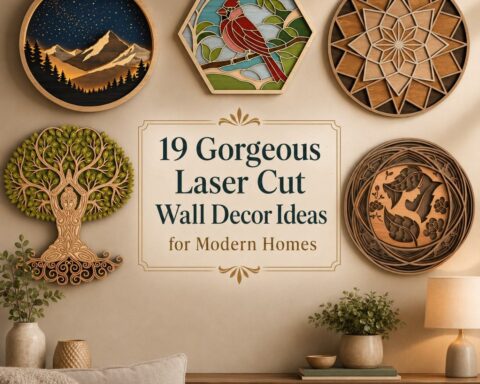 19 Gorgeous Laser Cut Wall Decor Ideas for Modern Homes