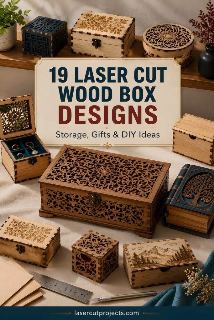 19 Laser Cut Wood Box Designs for Creative DIY Projects (2)