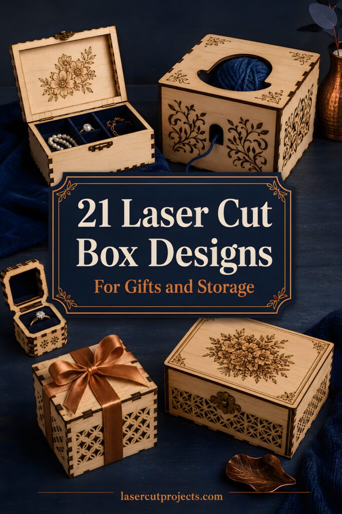21 Laser Cut Box Designs Worth Making for Gifts and Storage 21 Laser Cut Box Designs Worth Making for Gifts and Storage
