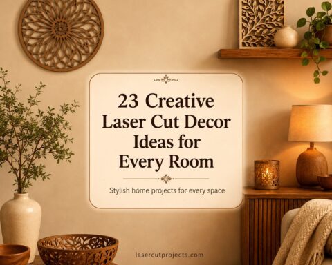 23 Creative Laser Cut Decor Ideas for Every Room