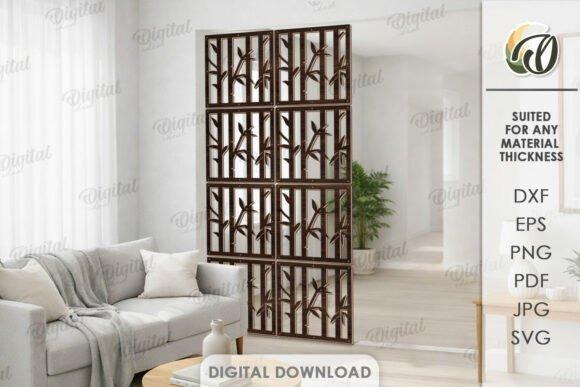 Modern Laser Cut Panels Divider modern laser cut panels hanging as a room divider with tree branch design in a contemporary living room