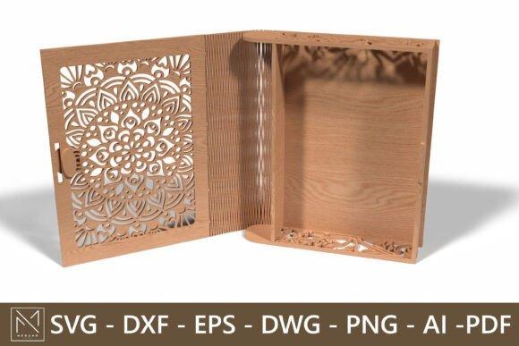 Mandala Wooden Box — laser cut wood projects Decorative mandala wooden box with intricate laser cut wood projects design on the lid
