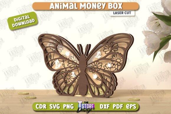 Butterfly Laser Cut Gift Box — laser cut gift box designs Laser cut gift box designs shaped like a detailed butterfly with layered wings and floral patterns