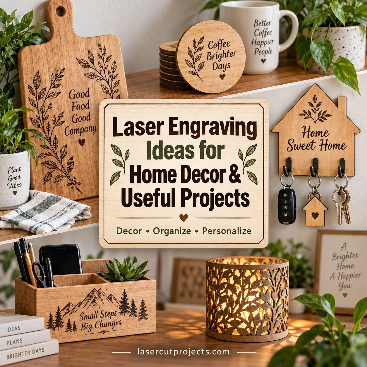 10 Best Useful Laser Engraving Projects for Home Ideas and Tips