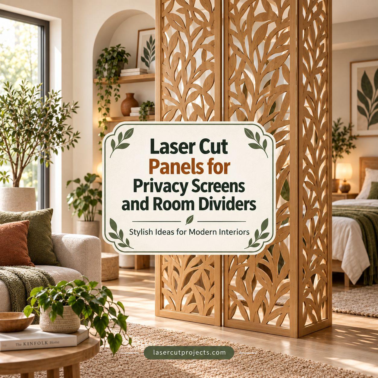 10 Laser Cut Panels for Privacy Screens and Room Dividers