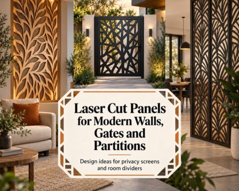 12 Laser Cut Panels for Modern Walls, Gates and Partitions