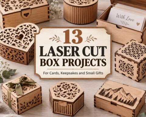 13 Laser Cut Box Projects for Cards, Keepsakes and Small Gifts
