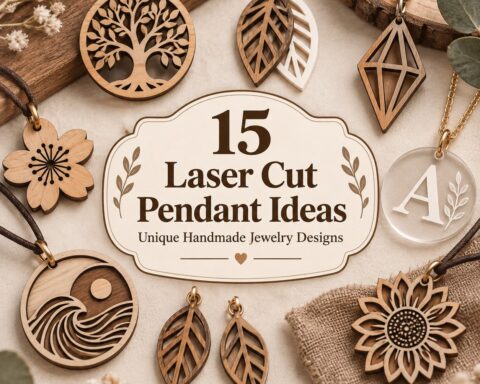 15 Laser Cut Pendant Ideas for Unique Handmade Jewelry
