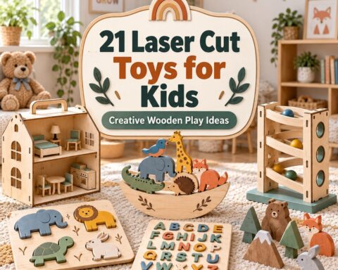 21 Laser Cut Toys for Kids and Creative Play