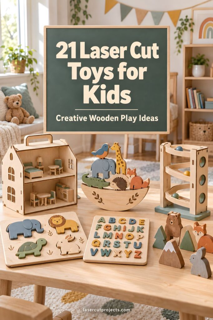 21 Laser Cut Toys for Kids and Creative Play 1 21 Laser Cut Toys for Kids and Creative Play