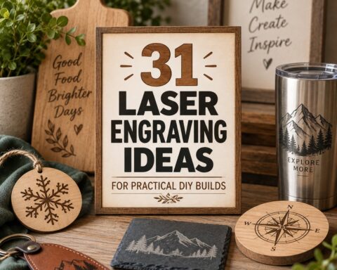 31 Laser Engraving Ideas for Practical DIY Builds