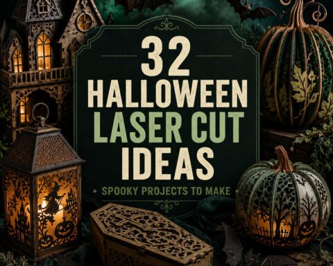 32 Halloween Laser Cut Ideas for Spooky Projects