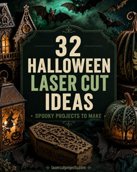 32 Halloween Laser Cut Ideas for Spooky Projects