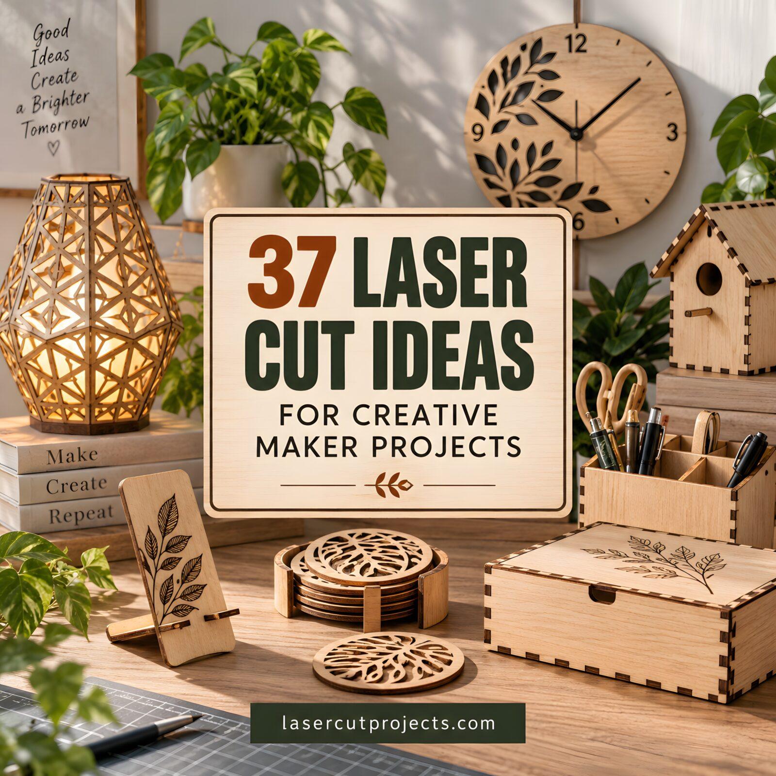 37 Laser Cut Ideas for Creative Maker Projects