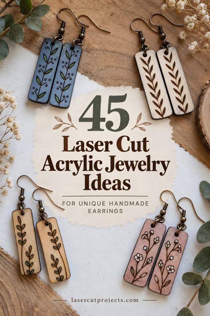 45 Best Laser Cut Acrylic Jewelry Ideas 1 45 Best Laser Cut Acrylic Jewelry Ideas
