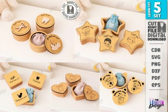 12 Laser Engraving Ideas for Personalized Gifts and Keepsakes 11 personalized laser engraving gift ideas baby keepsake memory boxes set with engraved wooden containers for newborn mementos