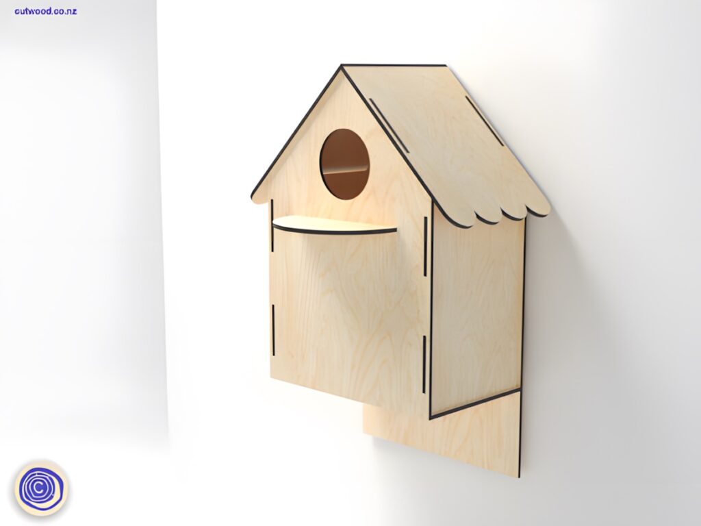 45 Laser Cut Files for Ready-to-Make Laser Projects 35 laser cut files for a 3 mm plywood bird house with tabbed dimensional structure for assembly