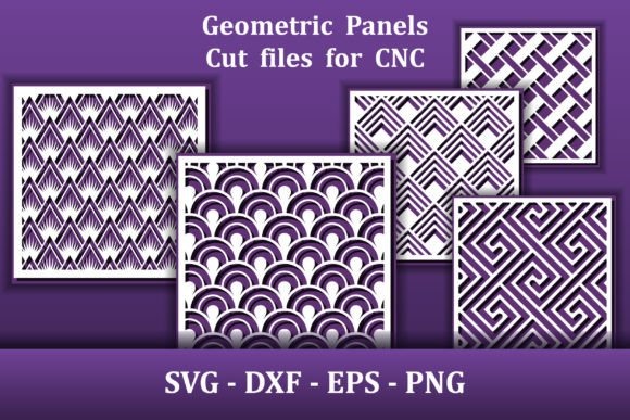 12 Laser Cut Panels for Modern Walls, Gates and Partitions 3 laser cut panels for modern walls gates with geometric patterns in five square designs