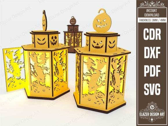 Halloween Laser Cut Lamp — Halloween laser cut ideas Halloween laser cut ideas freestanding lamp with jack-o-lantern designs for 3 mm or 4 mm material