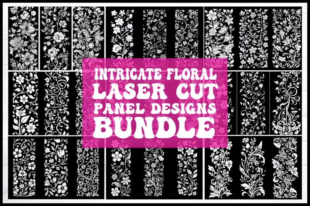 33 Modern Cnc Jaali Design Ideas for Modern Architectural Spaces 23 Intricate floral laser cut panel designs for modern CNC jaali design with densely arranged botanical patterns