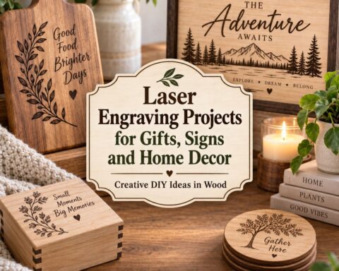Laser Engraving Projects for Gifts, Signs and Home Decor
