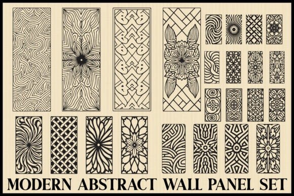 12 Laser Cut Panels for Modern Walls, Gates and Partitions 16 12 laser cut panels for modern walls gates featuring abstract and geometric designs including waves, mandalas, floral