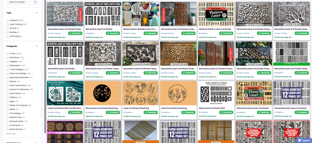 12 Laser Cut Panels for Modern Walls, Gates and Partitions 2 various laser cut panels for modern walls gates with geometric, botanical, and abstract patterns