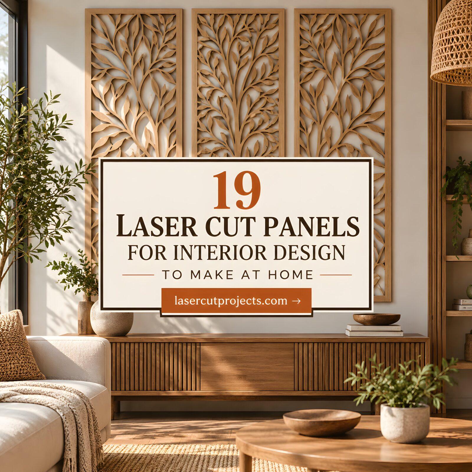 19 Laser Cut Panels for Interior Design to Make at Home