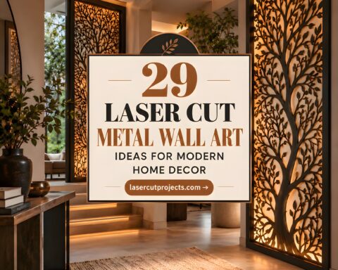 29 Laser Cut Metal Wall Art Ideas for Modern Home Decor