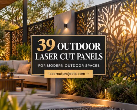 39 Outdoor Laser Cut Panels for Modern Outdoor Spaces