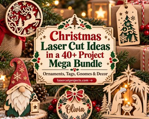 40+ Christmas Laser Cut Ideas in One SVG Mega Bundle