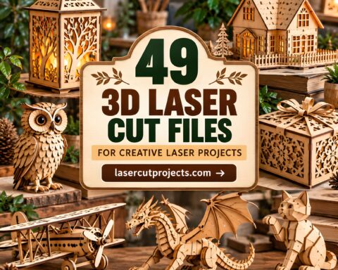49 3D Laser Cut Files for Creative Laser Projects