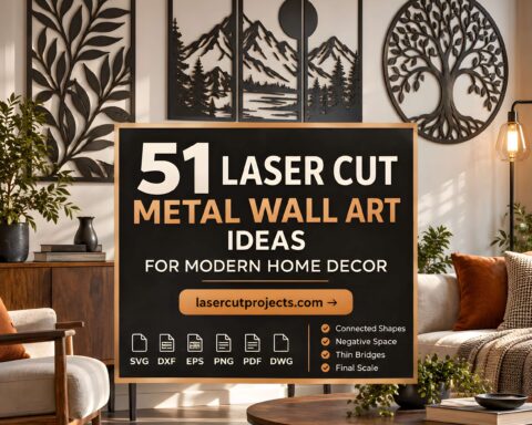 50 Laser Cut Steel Wall Art Ideas for Modern Home Decor