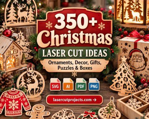 Christmas Laser Cut Ideas from a 350+ File SVG Bundle