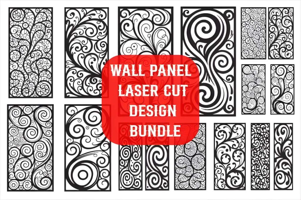 39 Outdoor Laser Cut Panels for Modern Outdoor Spaces 25 Collection of ornamental, floral, geometric, and scroll-inspired outdoor laser cut panels in black and white
