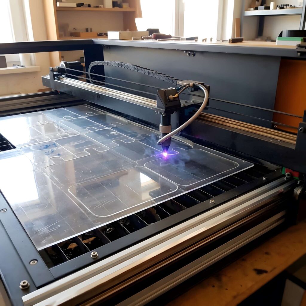 CO2 vs Diode Laser: 5 Key Differences Beginners Must Know 6 CO2 vs diode laser for cutting and engraving transparent acrylic sheet with smooth edges